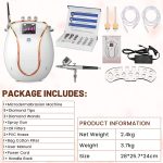 Beauty Star Microdermabrasion Machine with Spray Gun, Professional Home Use Facial Beauty Salon Equipment Strong Suction Power 65-68cmhg - Image 7